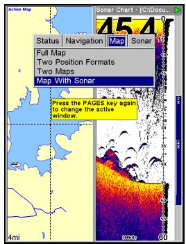 EAGLE SEACHARTER 642CDF IGPS - Ecran Partagé Carte et Sondeur - 2