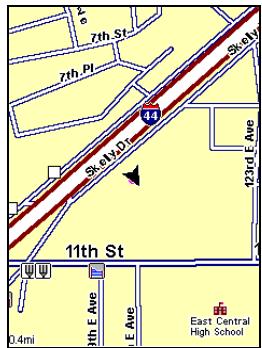 EAGLE SEACHARTER 642CDF IGPS - Ecran Cartographique - 6
