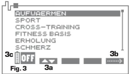 COMPEX MI-SPORT - Auswahl einer Programmkategorie - 1