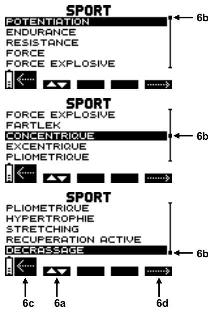 COMPEX MI-SPORT 500 - Sélection d'un programme - 1