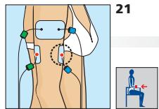 COMPEX MI-SPORT 500 - Placement des electrodes et position du corps - 2