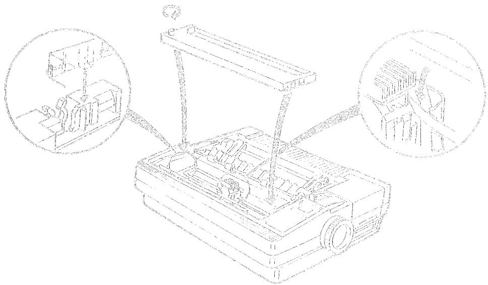 CITIZEN 124D - Retrait du couvercle - 1