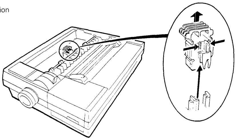 CITIZEN 124D - Tete d'impression - 1