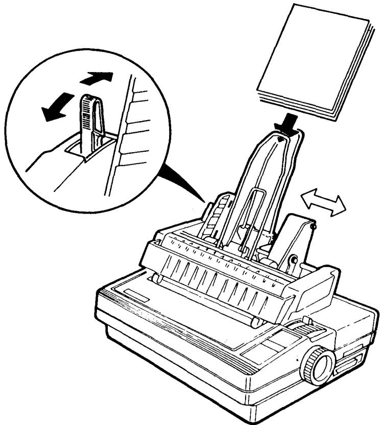 CITIZEN 124D - Chargement du papier - 1