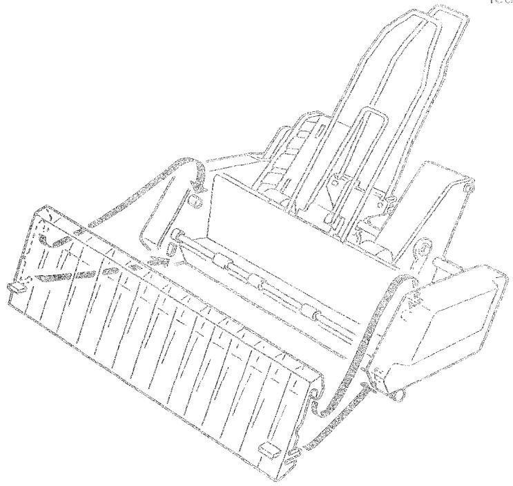 CITIZEN 124D - Fixation du couvercle de I'imprimante - 1