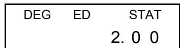 CITIZEN SR-260N - Anschauen von statistischen Daten - 3