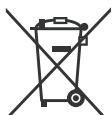 PANASONIC TX48CX400E & TX-48CX400E - Note for the battery symbol (bottom symbol): - 1