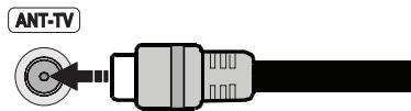 PANASONIC TX48CX400E & TX-48CX400E - Branchement de l'antenne - 1