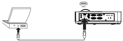 INFOCUS IN 116,  IN105,  IN116,  IN124,  IN126 - Connexions d'ordinateur optionnelles - 2