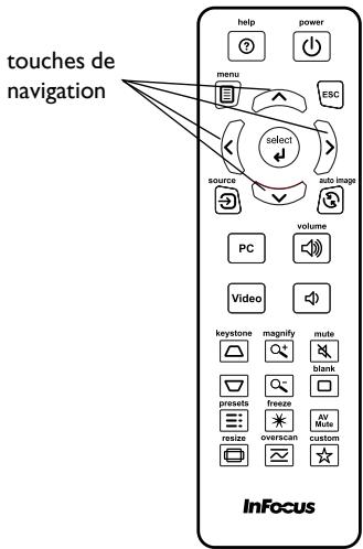 INFOCUS IN 116,  IN105,  IN116,  IN124,  IN126 - Dépannage de la télécommande - 1