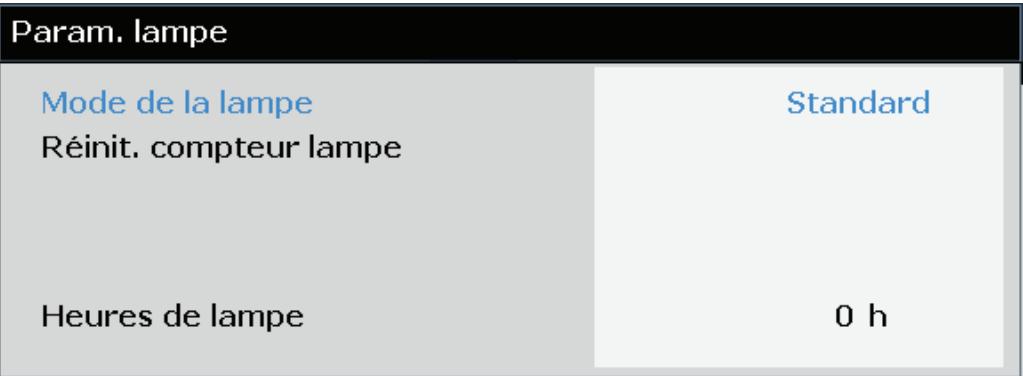 INFOCUS IN3118HD,  IN3124,  IN3126,  IN3924,  IN3926 - Param. lampe - 1