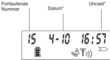TOPCOM BUTTLER 2900 - DIE ANRUFLISTE KONSULTIEREN - 1