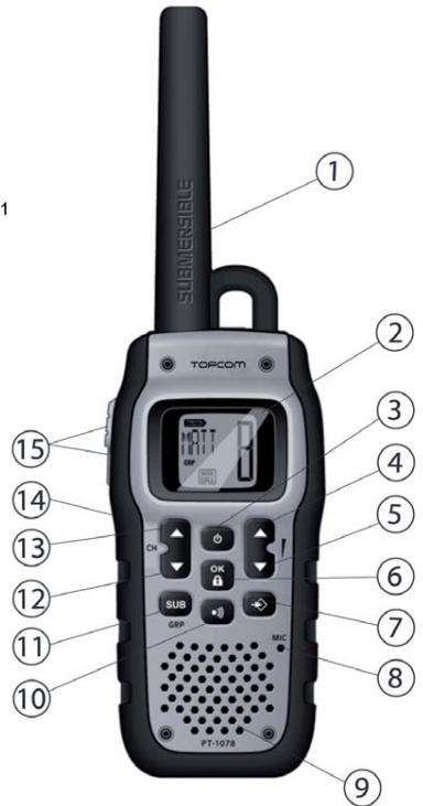 TOPCOM PROTALKER PT-1078 - 1