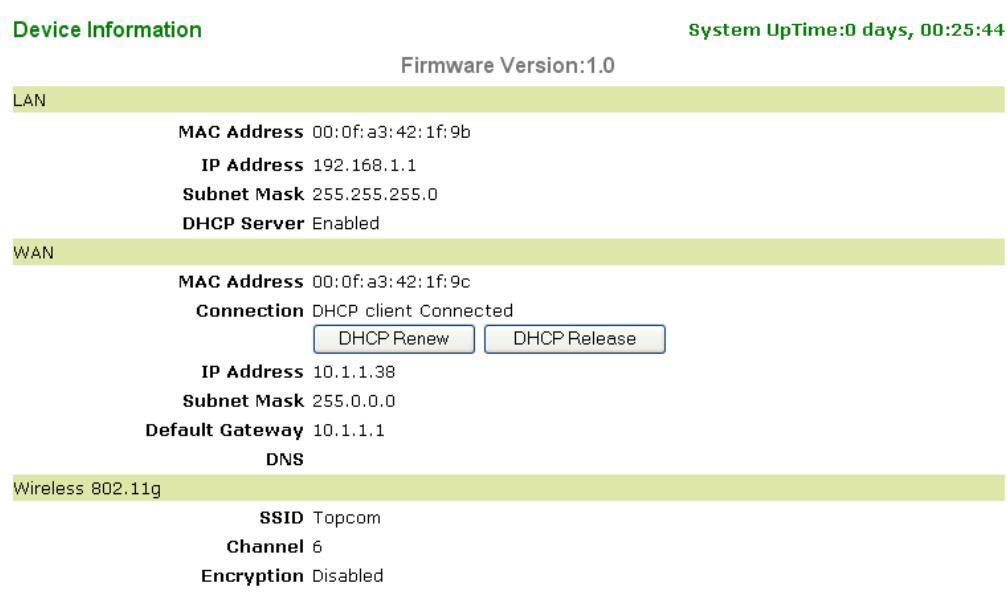 TOPCOM WIRELESS KIT 108MBPS - Vérifiez le statut de connexion - 2