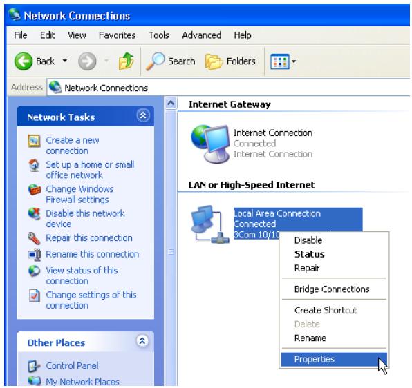 TOPCOM WIRELESS KIT 108MBPS - - Double-click the Network Connections Icon - 1