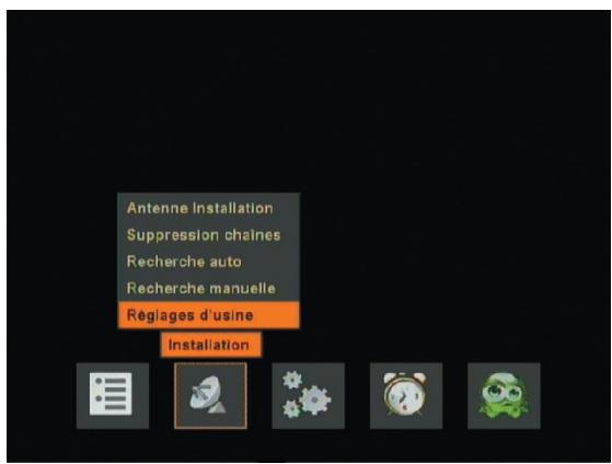 OPTEX FRANSAT ORS 9945-HD - MENU INSTALLATION - 1