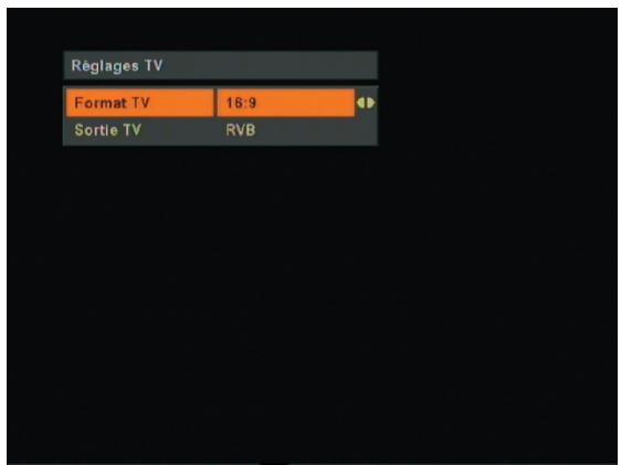 OPTEX FRANSAT ORS 9945-HD - CONFIGURATION DU MENU - 2