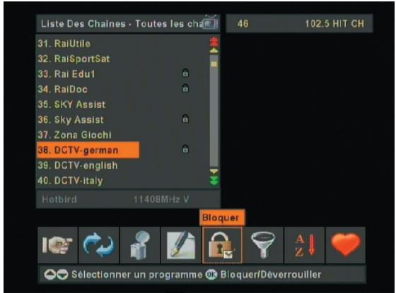 OPTEX FRANSAT ORS 9945-HD - RENOMMER LES PROGRAMMES - 1