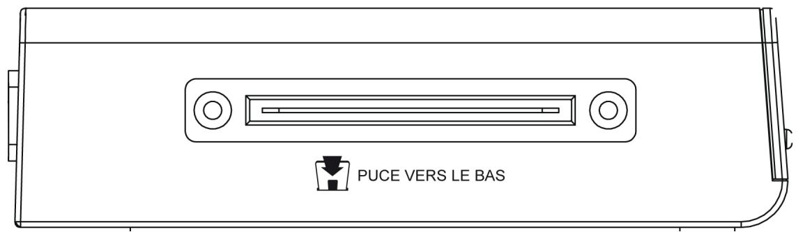 OPTEX ORS 9989-HD - INSTALLER LA CARTE A PUCE HD TNTSAT (fournie) - 1