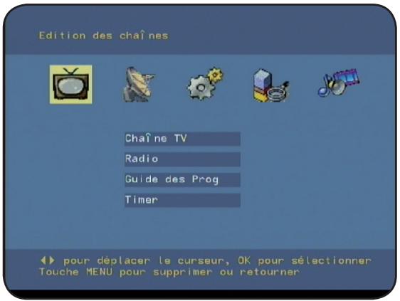 OPTEX ORT 8790 - I) Edition des chaînes - 1