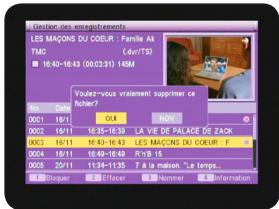 OPTEX ORT 8791 - V.2. c) supprimer un programme enregistré - 1