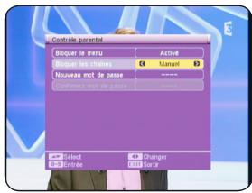 OPTEX ORT 8791 - Iii.6) contrôle parental - 2