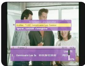 OPTEX ORT 8791 - D.3) enregistrement via le menu «EPG - 3