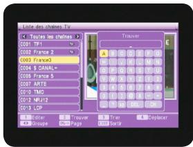 OPTEX ORT 8791 - 3) Fonction «trier - 1
