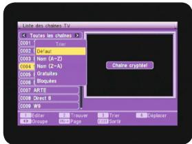 OPTEX ORT 8791 - 3) Fonction «trier - 2