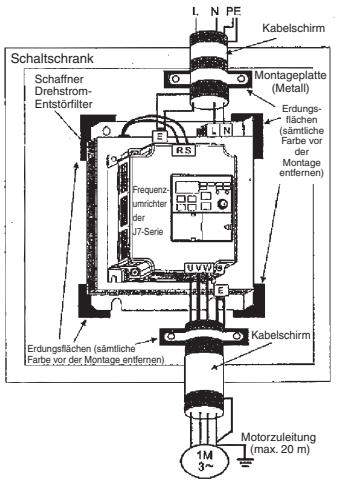 OMRON CIMR-J7AZ - Entstörfilter - 3