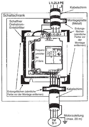 OMRON CIMR-J7AZ - Entstörfilter - 2