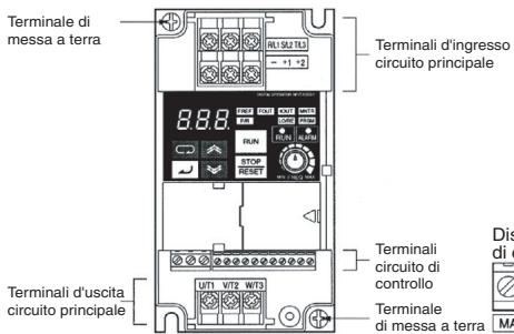 OMRON CIMR-J7AZ - Cablaggio - 2