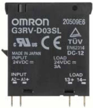 OMRON G3RV - Liste des modèles - 1