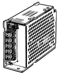 OMRON S8PS - Type avec support pour le montage avant - 1