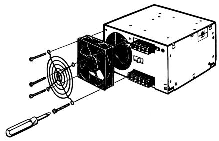 OMRON S8PS - Remplacement du ventilateur - 1