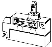 OMRON XE - Galet plongeur à 90°   ZV(2)-Q21-2, XV(2)-Q21-2 - 2