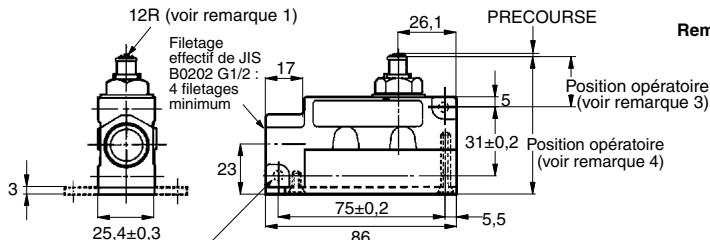 OMRON XE - Montage à la base/Montage en diagonale - 4