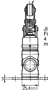 OMRON XE - Levier de réarmement du galet étanche unidirectionnel   ZV(2)-NA277-2, XV(2)-NA277-2 - 3