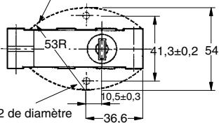 OMRON XE - Galet plongeur à 90°   ZV(2)-Q21-2, XV(2)-Q21-2 - 3