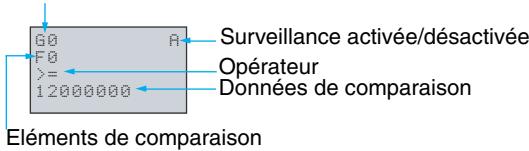 OMRON ZEN - 3-12-2 Configuration sur l'écran de configuration des paramètres - 1