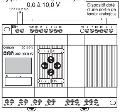 OMRON ZEN - 3-10 Entrées analogiques (comparateurs analogiques (a)) - 2