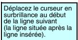 OMRON ZEN - 3-5-4 Insertion de lignes - 1