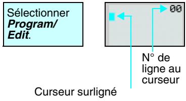 OMRON ZEN - Exemple d'opérations dans l'écran d'édition des programmes à contacts - 1