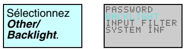 OMRON ZEN - 4-3 Modifier le temps de coupure automatique du rétro-éclairage - 1