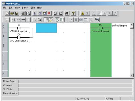 OMRON ZEN-SOFT01-V4 - Pour déplacer l'objet : - 1