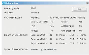 OMRON ZEN-SOFT01-V4 - Remarque - 1