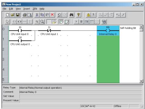 OMRON ZEN-SOFT01-V4 - 2-4-3 Modification des entrées, des sorties et des paramètres - 4