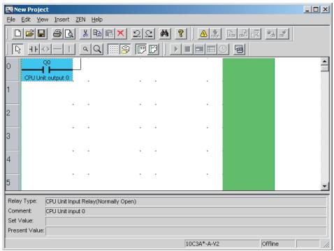 OMRON ZEN-SOFT01-V4 - 2-4-9 Suppression de lignes - 2