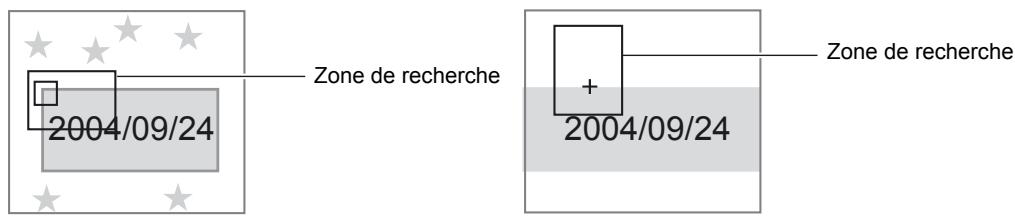 OMRON ZFV-C - Modification de la zone de recherche - 1