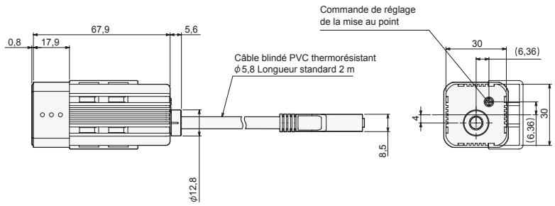 OMRON ZFV-C - Caractéristiques et dimensions externes - 2